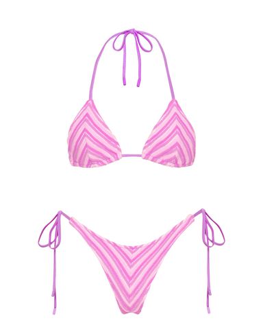 VINCA - LOTUS Terry Towelling Triangle Bikini Set