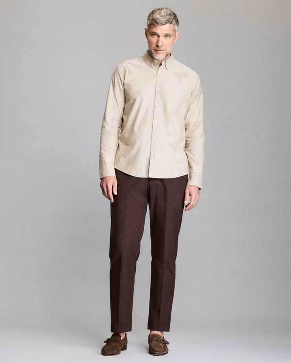 Bradley Gordon x Billy Reid Pelican Melange Wilson Shirt
