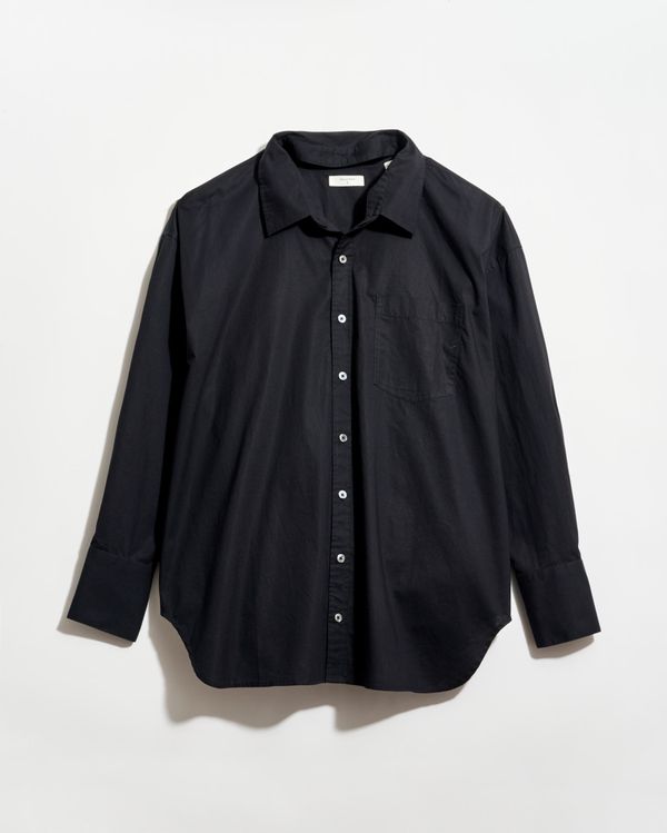 Detachable Collar Dolman Shirt