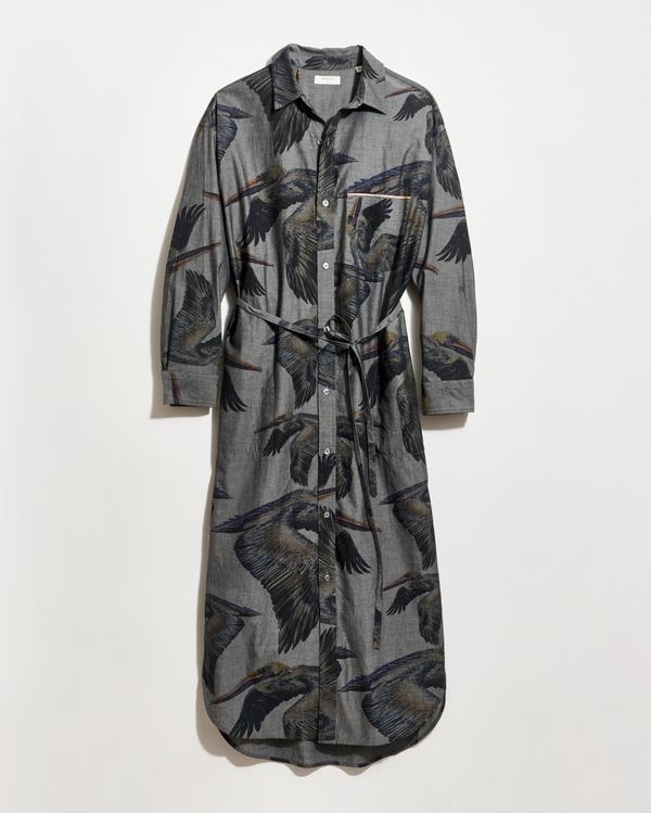 Bradley Gordon x Billy Reid Pelican MSL 1 Pocket Maxi Dress