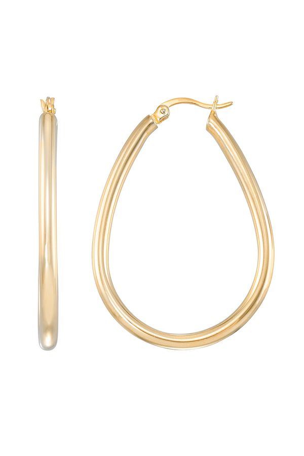 Pear Shape Hoops