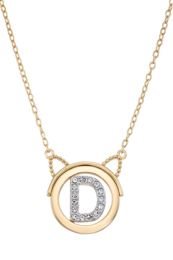 Simone I. Smith x Dani & Dannah Initial Necklace, D