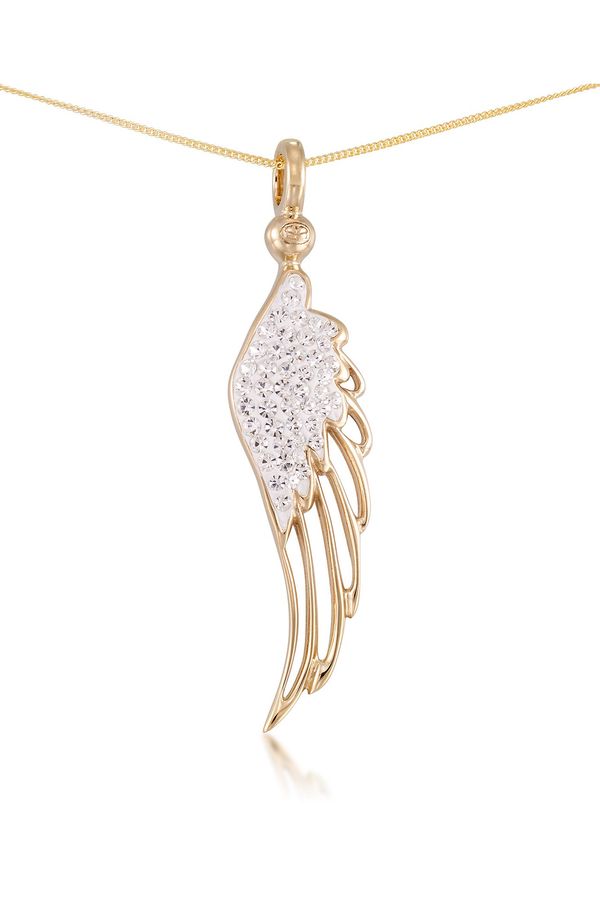 Crystal Wing Pendant