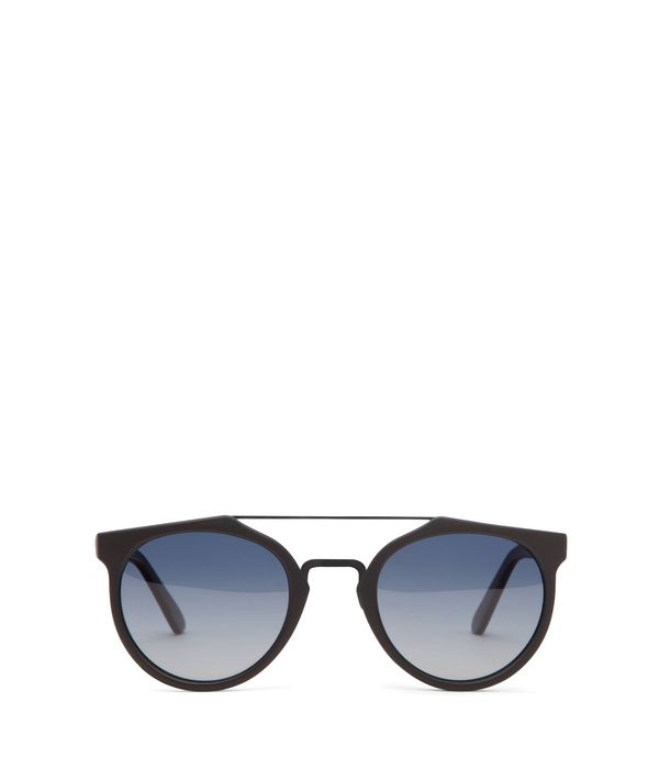 ALDIE Black Round Sunglasses