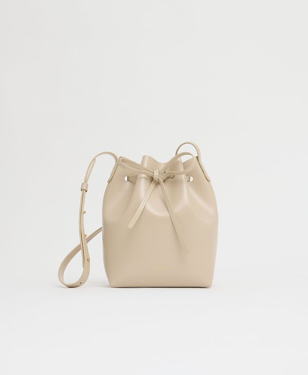 Mini Bucket Bag - Light Grey
