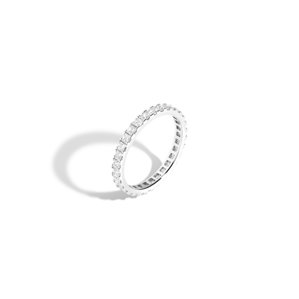 Princess Cut Lab Grown Diamond Eternity Ring