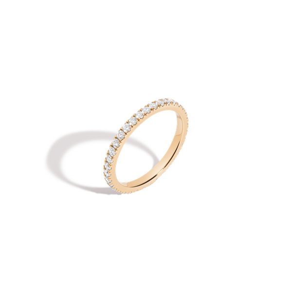 Pavé Lab Grown Diamond Eternity Ring - 0.75ct