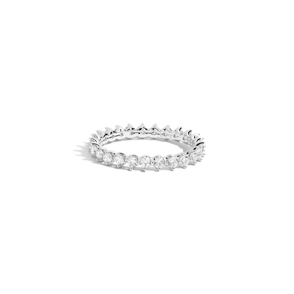 Three-Prong Lab Grown Diamond Eternity Ring