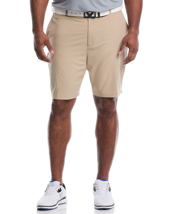 Big & Tall Flat Front Stretch Golf Shorts | 10" Inseam