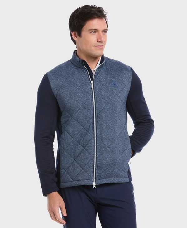 Men's Full Zip Insulated Printed Jacket