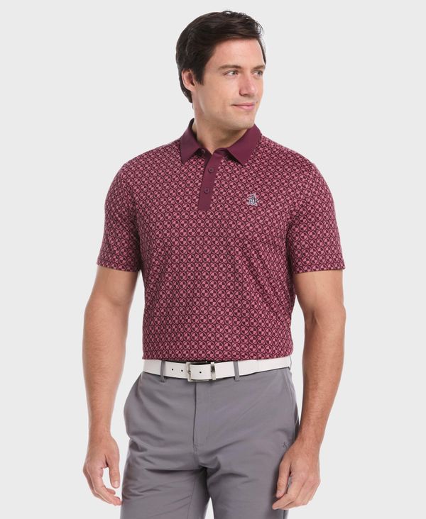 Men's Pete's Geo Color Block Golf Polo