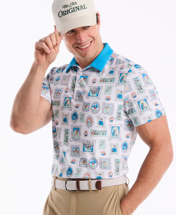 Men's Wall of Fame Print Polo
