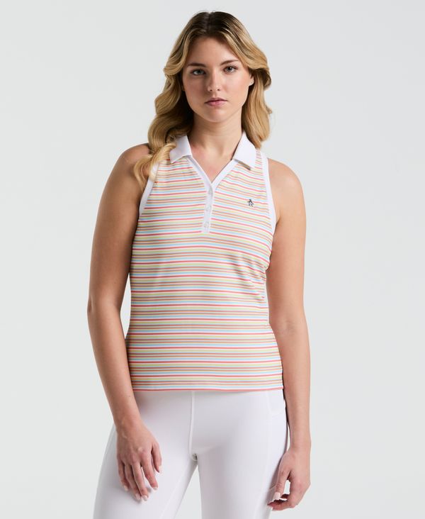 Women's Fine Line Stripe Golf Shirt