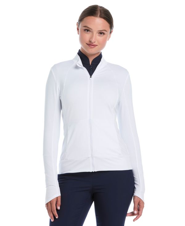 Women's Lightweight Full Zip Golf Shirt