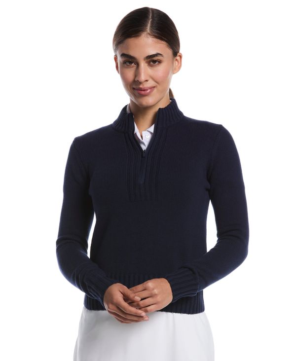 Women's Quarter Zip Sweater