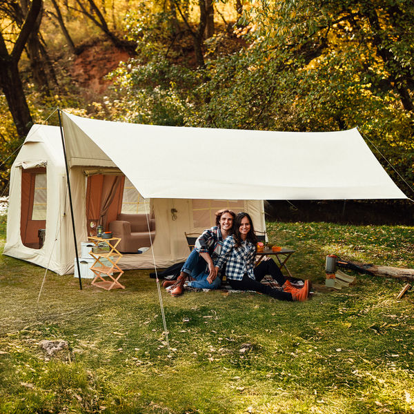 EROMMY 8-12 Person Four Season Large Inflatable Camping Tent – 10x13x8ft