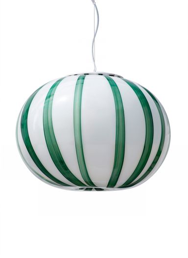 Glass Lamp Pendant - Greens