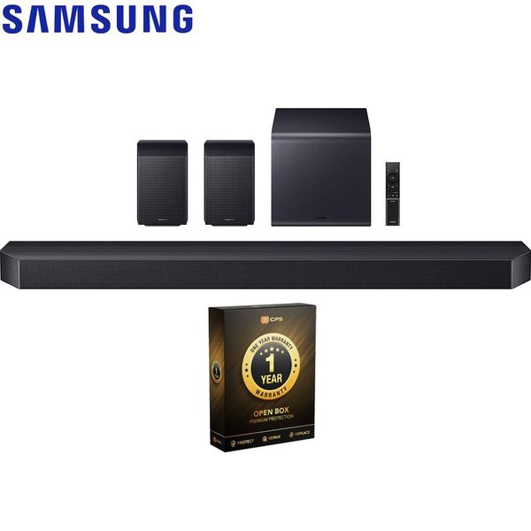 Samsung Q Series Soundbar 11.1.4 ch Subwoofer + Speaker Open Box+1 Year Warranty