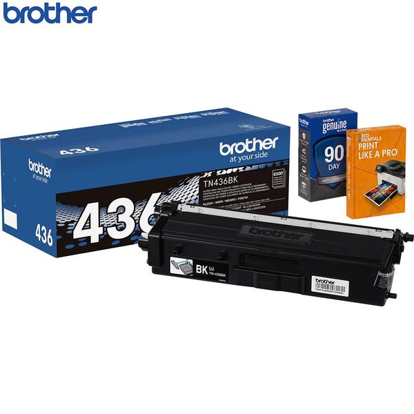 Brother Super High-yield Toner Cartridge Black with Deco Essentials Guide