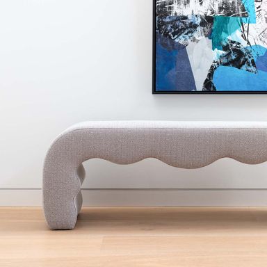 The Wave Bench Stool