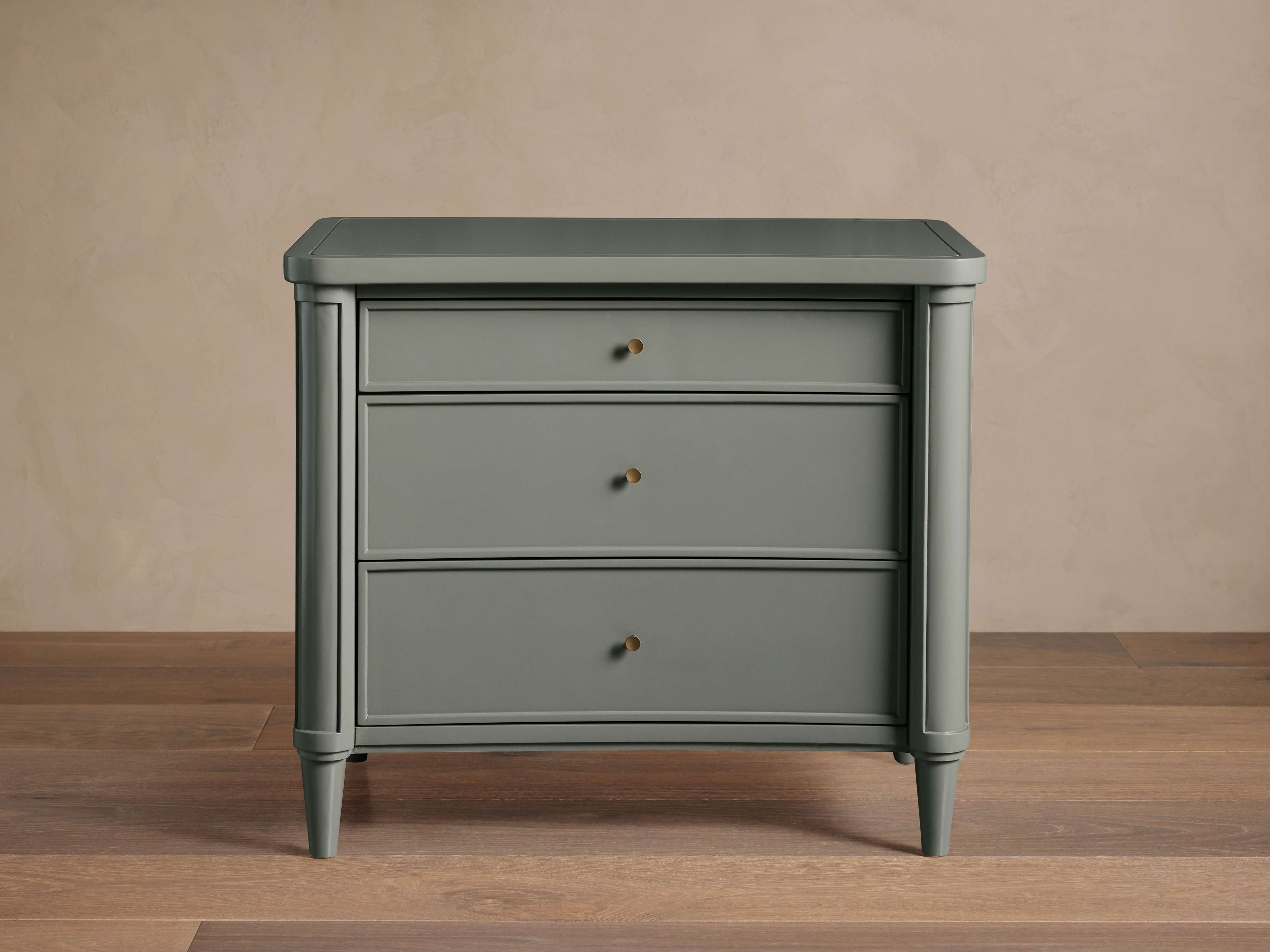 Henley Nightstand: Solid Mahogany Bedroom Storage