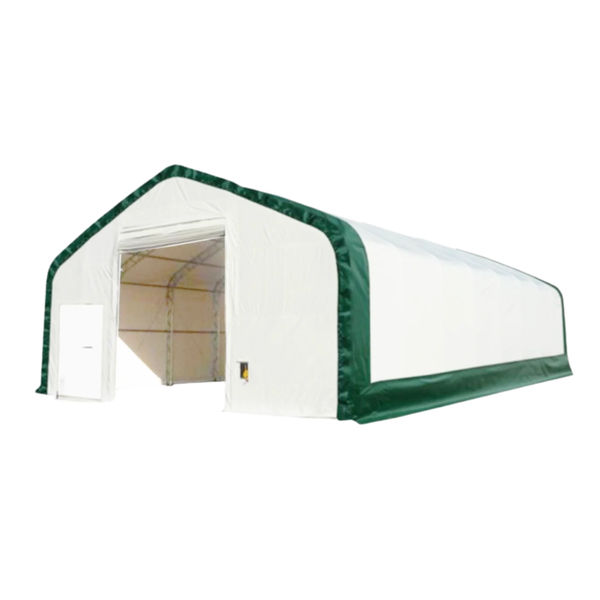 [AS-IS] W40'xL64'xH23' Double Truss Storage Shelter
