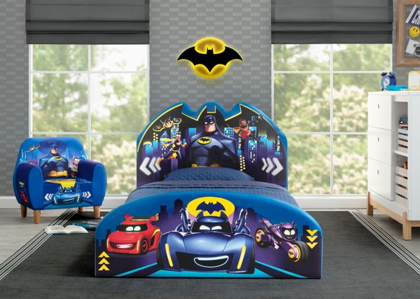 Batman Batwheels Upholstered Twin Bed