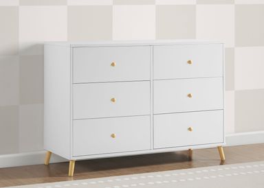 Essex 6 Drawer Dresser with Interlocking Drawers