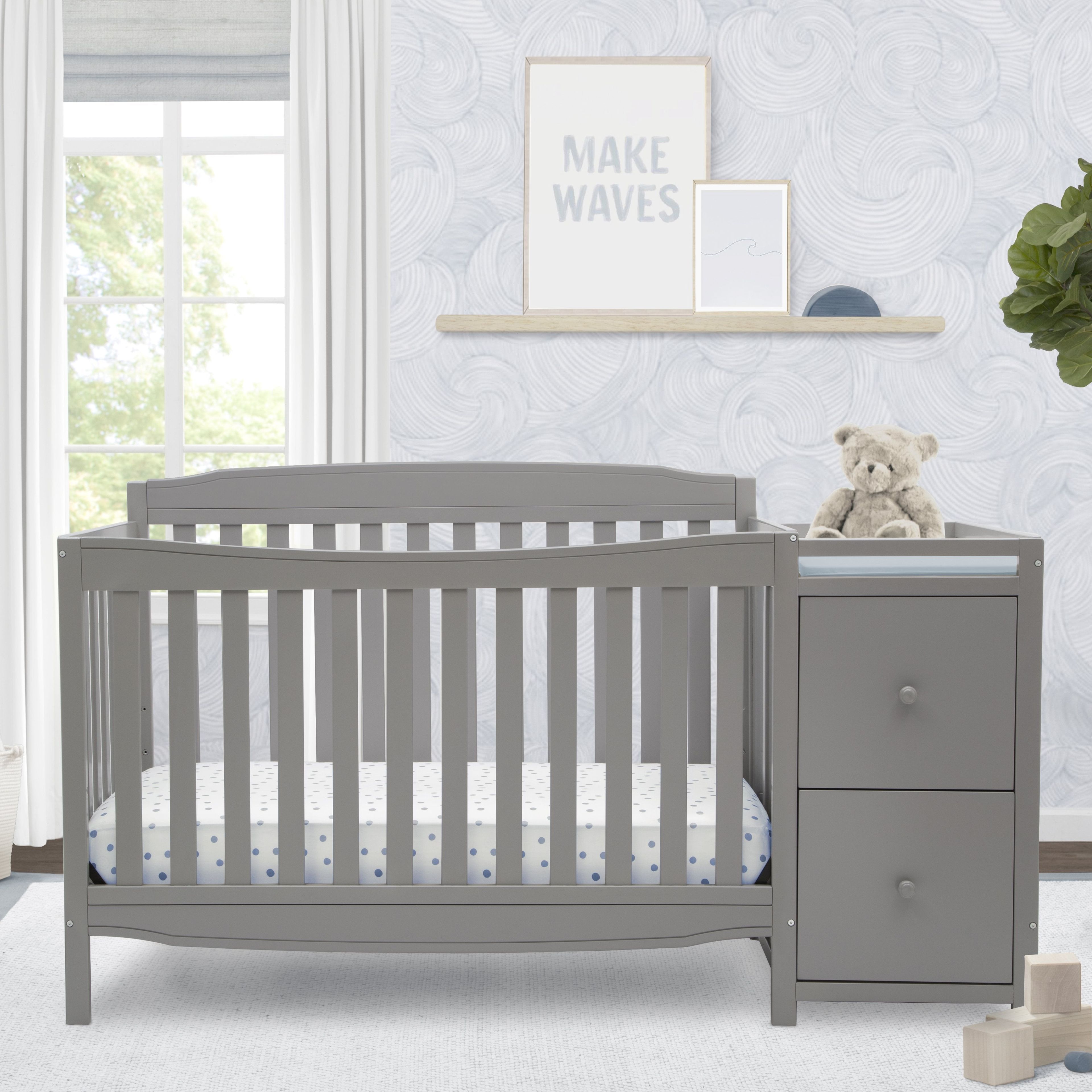 Mason 6-in-1 Convertible Crib and Changer | Versatile