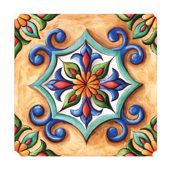 Vintage Moroccan Peel and Stick Tile Stickers