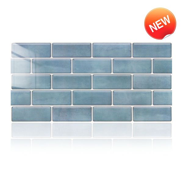 Blue Marble Peel and Stick Tile Stickers