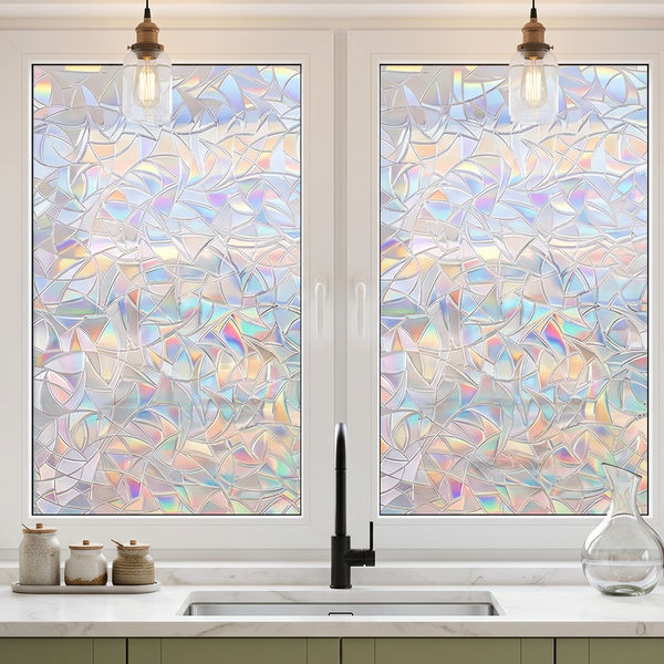 Rainbow Static Cling Window Film