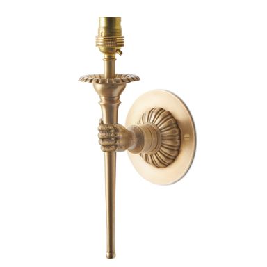 Brighton wall fitting in brass