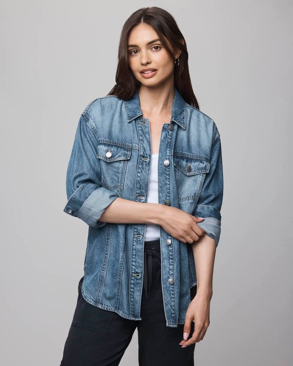 Lounge Denim Shacket