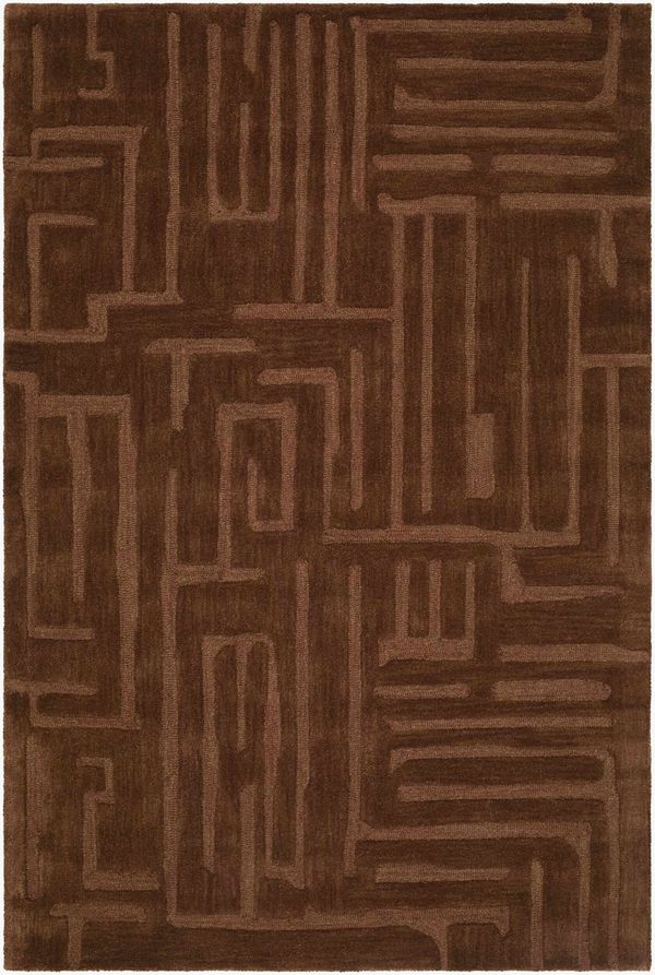 Bocysa Modern Art Deco Handmade Area Rug