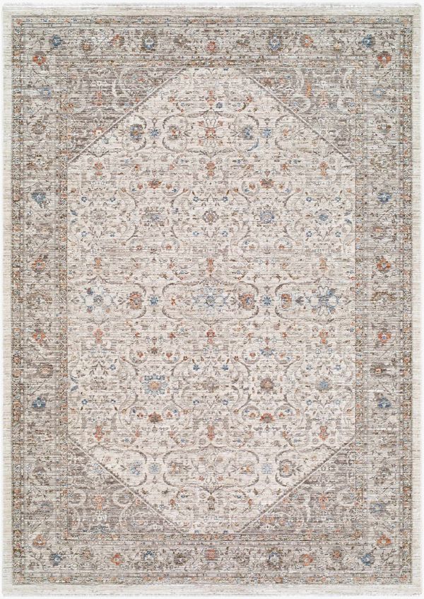 Lalage Beige Traditional Area Rug