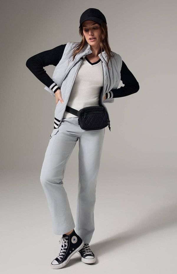 Frankie Cargo Pant | Silver