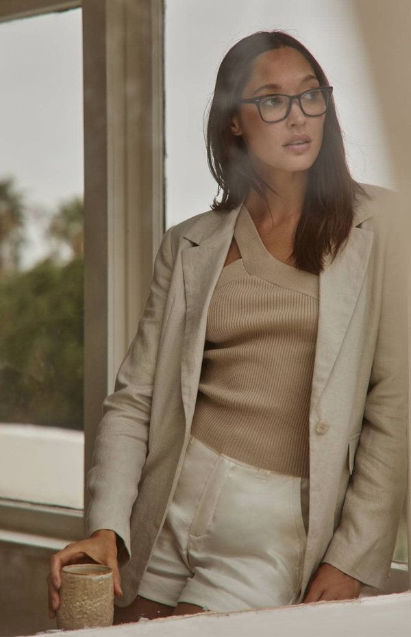 Kenna Top | Silver Grey