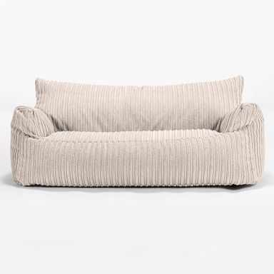 Josephine Sitzsack Sofa für Kinder 1-5 Jahre - Cord Elfenbein