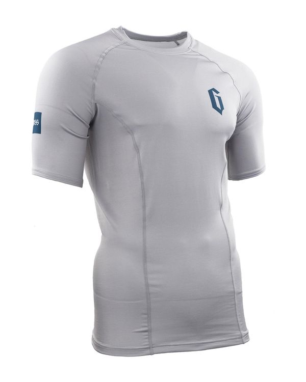Gameness Men's Short Sleeve Solid Rash Guard