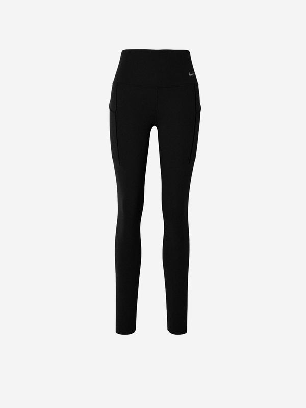 Leggings Universa a vita alta crop con tasche neri