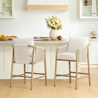 Sienna Modern Rope Counter Stools