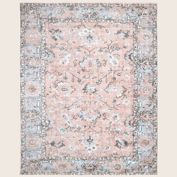 Rust Traditional Wool Rug - 9' x 12'