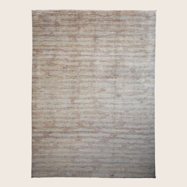 Multicolored Contemporary Pak Gabbeh Wool Rug - 10'5" x 13'1
