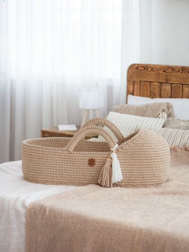 Baby Moses Basket with Round Hood Standard