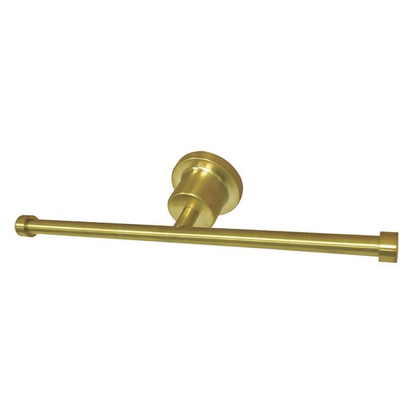 Kingston Concord BAH8218SB Double Roll Toilet Paper Holder, Brushed Brass