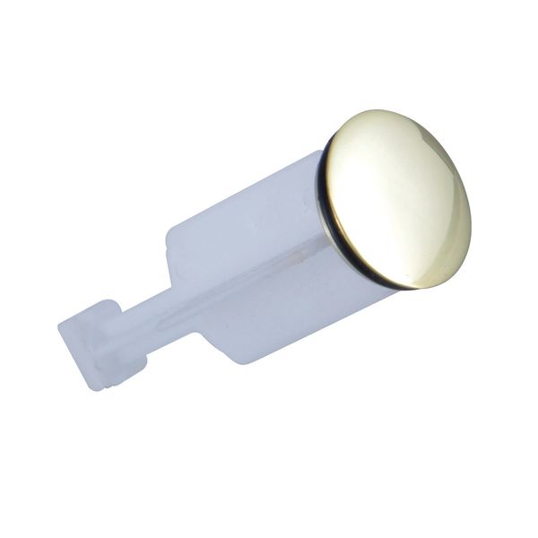 Kingston KBPP1002 Pop-Up Drain Plunger, Polished Brass