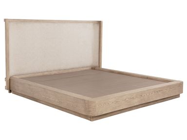 Kailani Beige Oak Eastern King Panel Bed