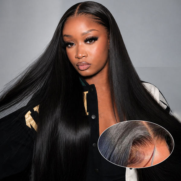 250% Density $99 Get 20inch Geeta Straight Hair 13×6 Lace Human Hair Wigs Flash Sale