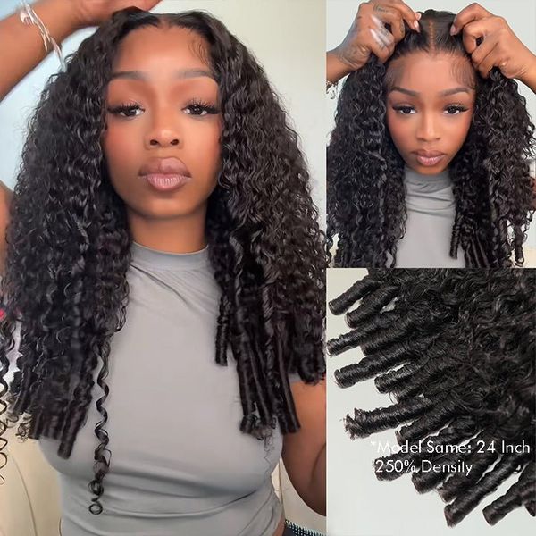 Geeta Hair Burmese Curly 13x4 Lace Front Wig 100% Human Hair Wigs Curly Hair Pre Plucked Hairline Flash Sale